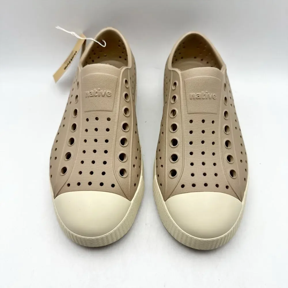 Native Men's Jefferson Shoes Size 11 Brown Tan EVA Slip On Sneakers NIB